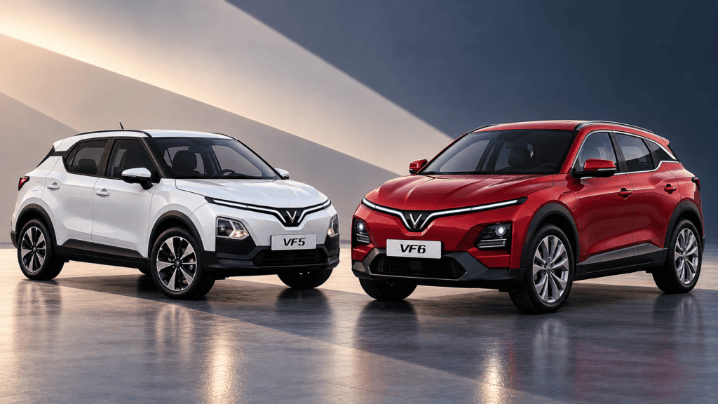 So sánh xe Vinfast VF 5 và VF 6